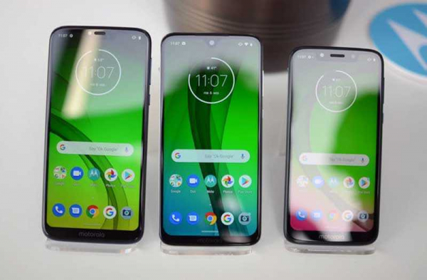 Сравнение Motorola Moto G7, G7 Plus, G7 Power и G7 Play