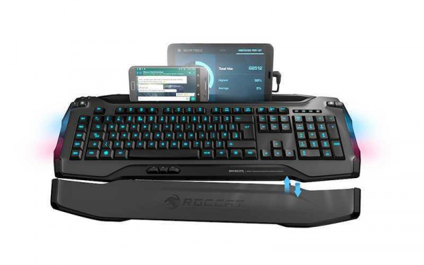 Тестирование Roccat Skeltr – Обзор игровой клавиатуры с возможностью писать на смартфоне